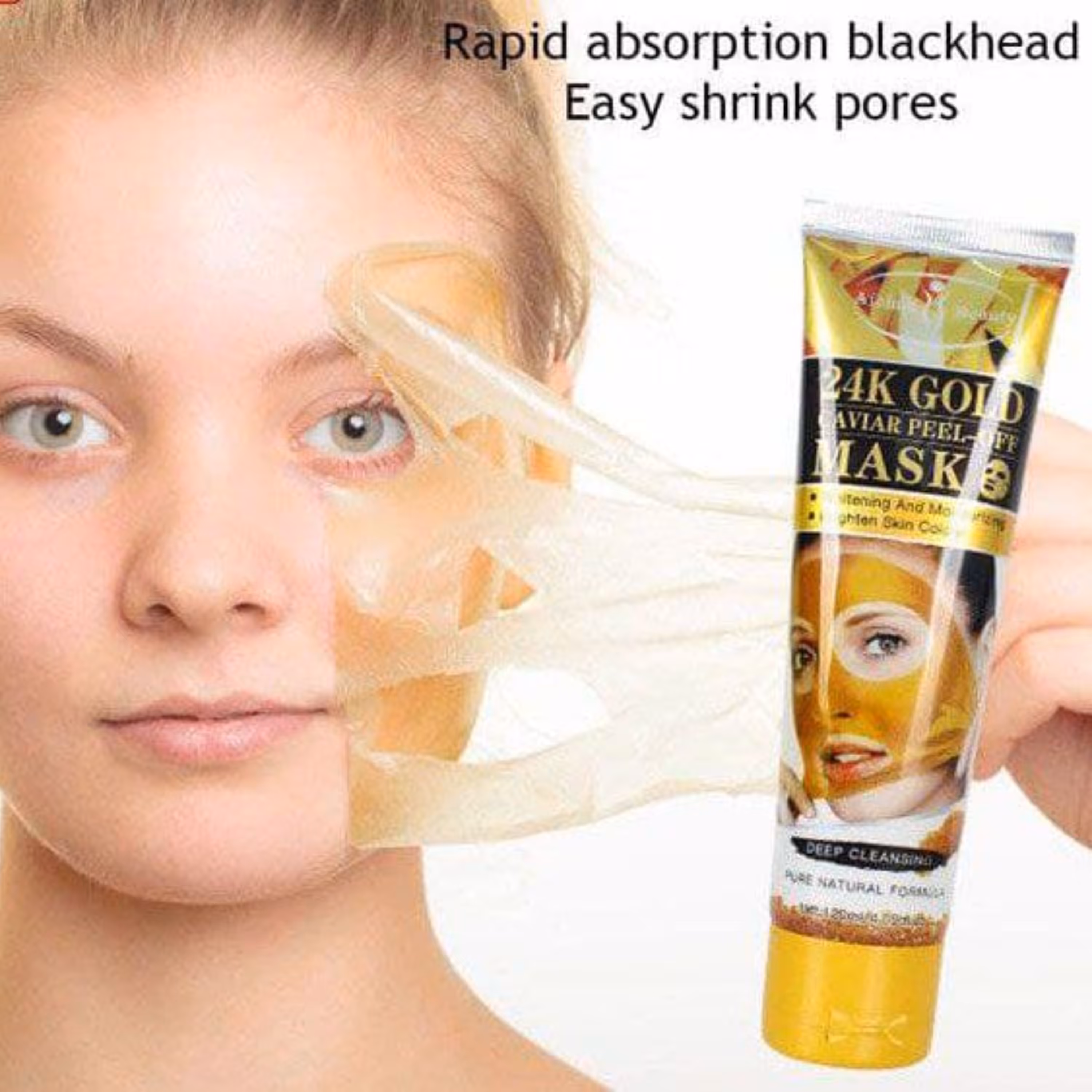 ماسک پیلآف خاویار طلایی ایچون بیوتی حجم 100 میلی لیتر