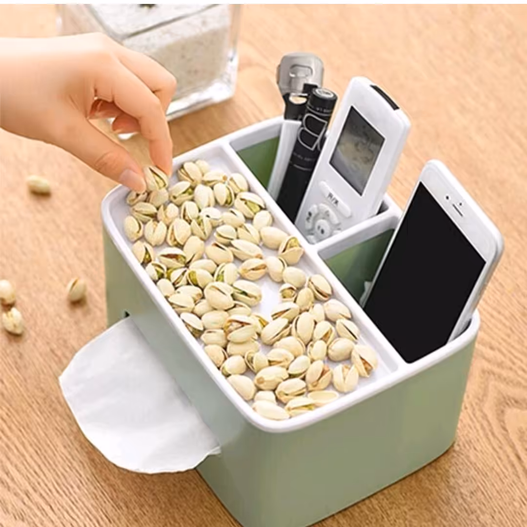 جا دستمالی و ارگانیزر کاجین