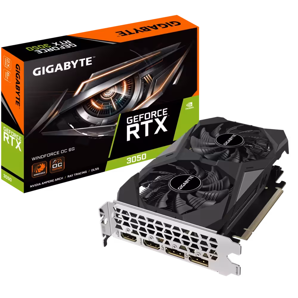 قیمت و خرید کارت گرافیک Gigabyte RTX 3050 OC 6G