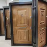 درب ضدسرقت دوقاب برجسته