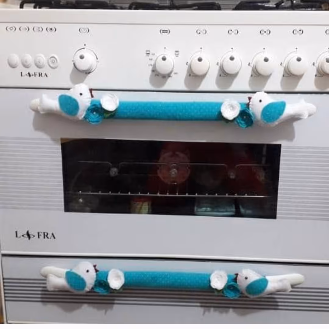 دستگیره فر گاز نمدی زیبا دو عدد