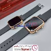 ساعت مچی ست زنانه و مردانه مشکی طلایی /رزگلد