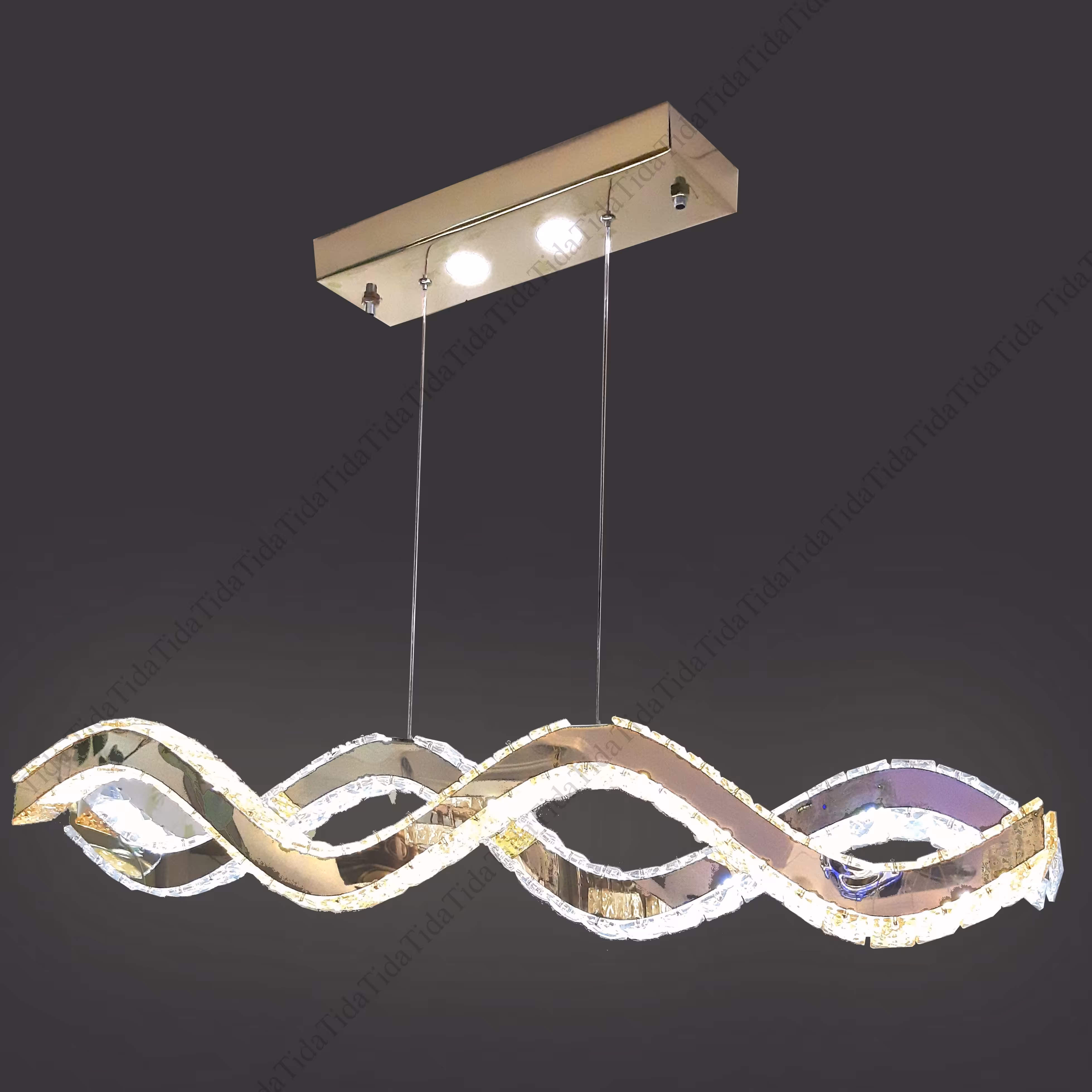 لوستر مدرن مدل تموج