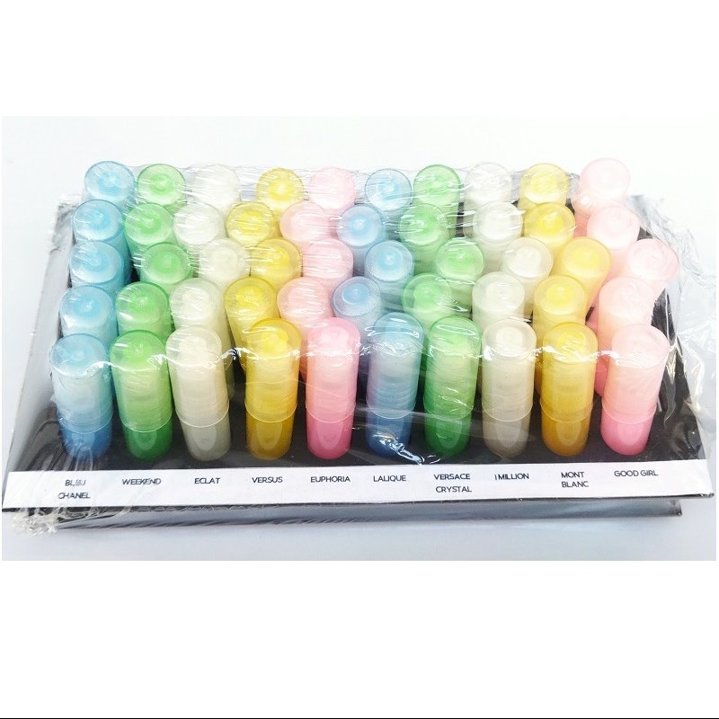 عطر جیبی غلطکی در 10 رایحه مختلف بسته 50 عددی (قیمت عمدہ 340000)