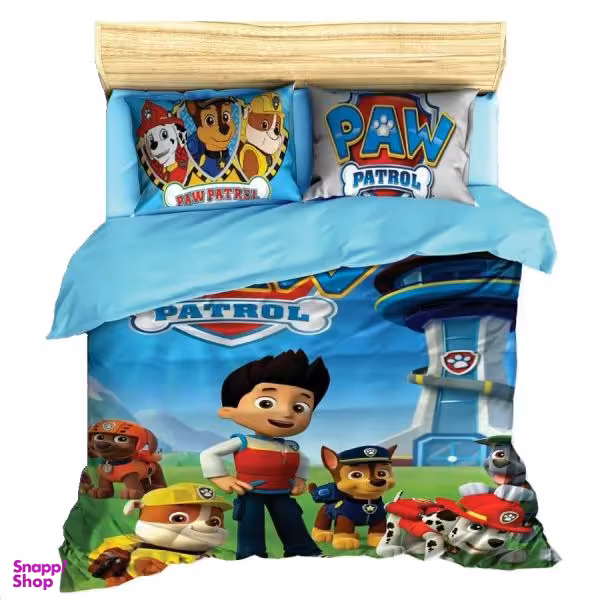 سرویس روتختی مدل سگ های نگهبان یک نفره 5 تکه