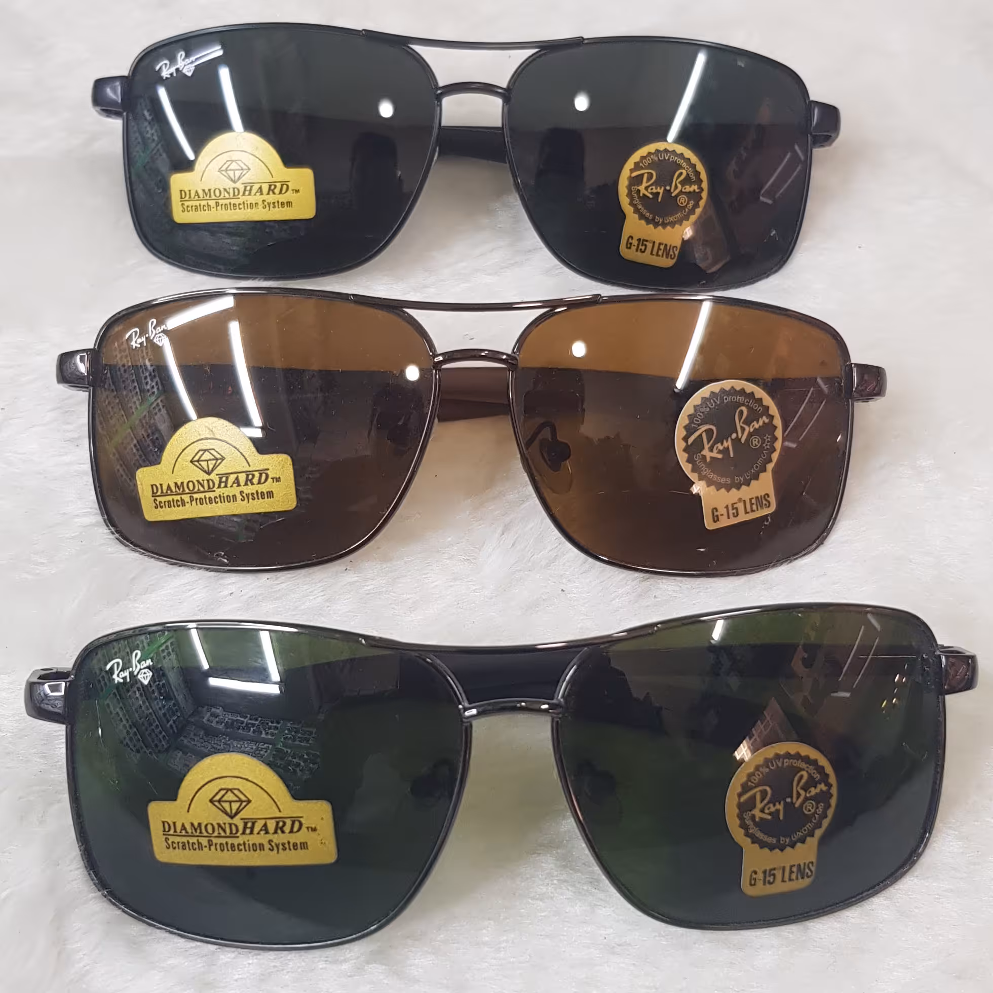 عینک ری بن آمریکایی  مربعی 