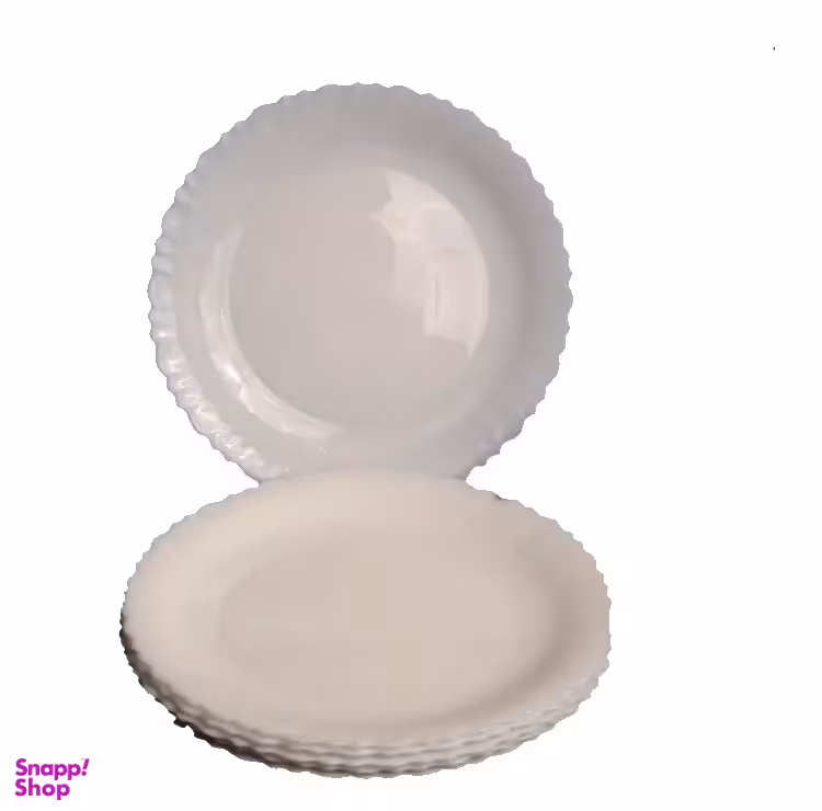 بشقاب پلوخوری آرکوپال مدل ساده بسته 6 عددی