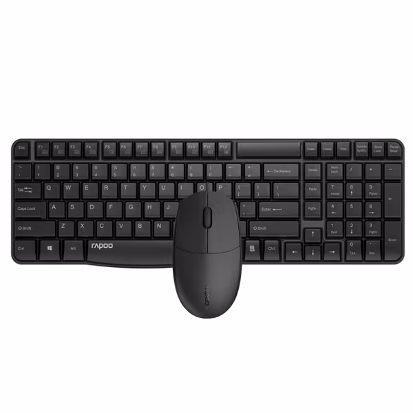 ست ماوس و کیبورد باسیمرپو  Rapoo  Wired Desktop Set  NX1820