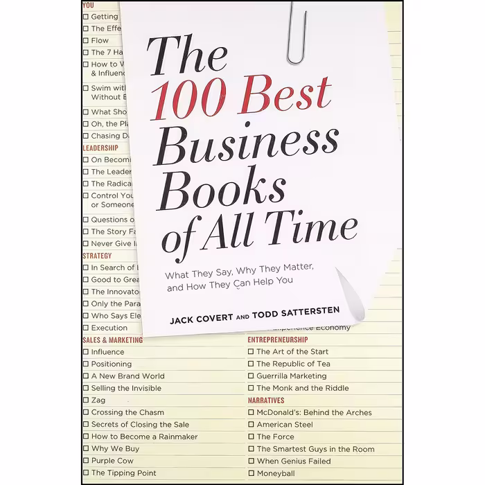 کتاب زبان اصلی The  Best Business Books of All Time انتشارات Portfolio