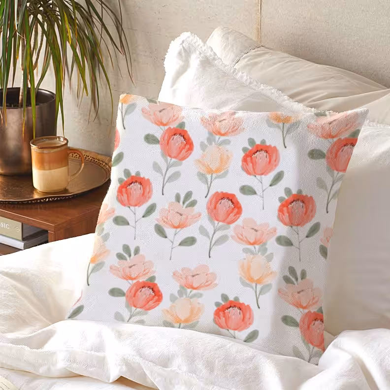 یک عدد کاور کوسن مخمل 40 دورو