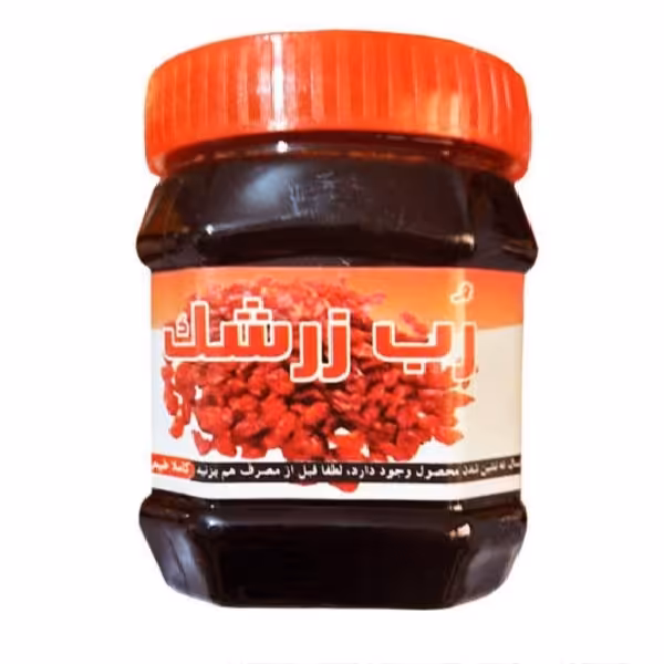 رب زرشک ممتاز فدک (چاشنی انواع غذا)500گرمی ژاماسب 