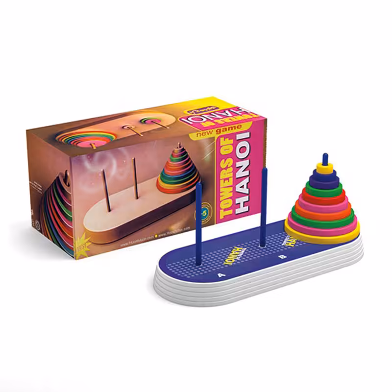 بازی برج هانوی (TOWERS OF HANOI) زاغک