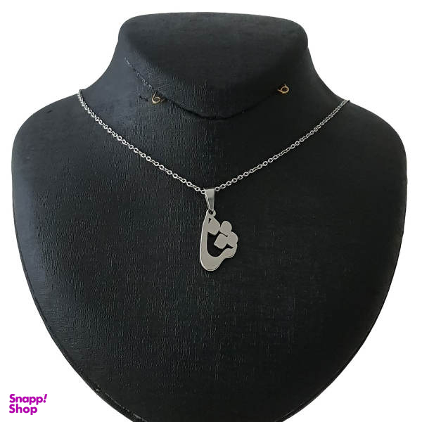 گردنبند نقره ترمه مدل اسم ثنا کد AC34