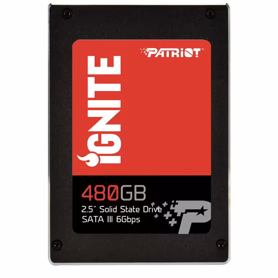 حافظه اس اس دی پاتریوت مدل ایگنایت با ظرفیت 480 گیگابایت