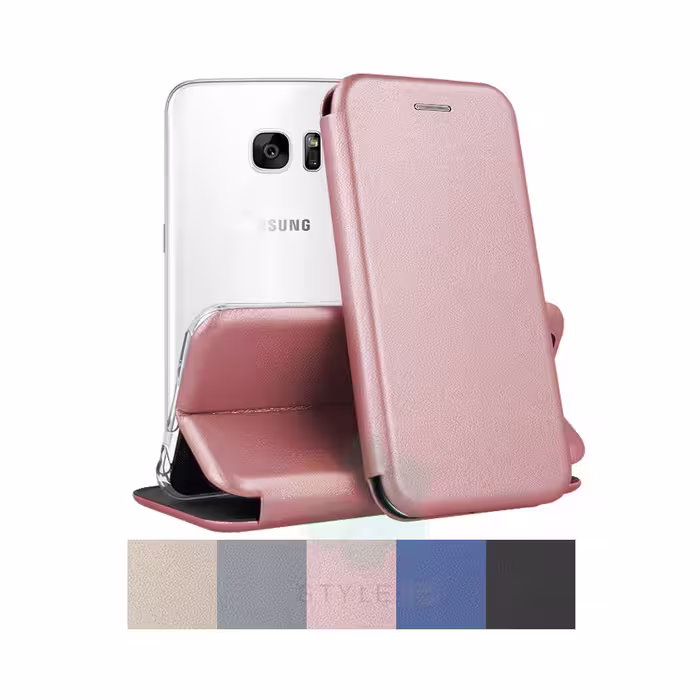 کیف کلاسوری چرمی گوشی سامسونگ Samsung Galaxy S7 Edge