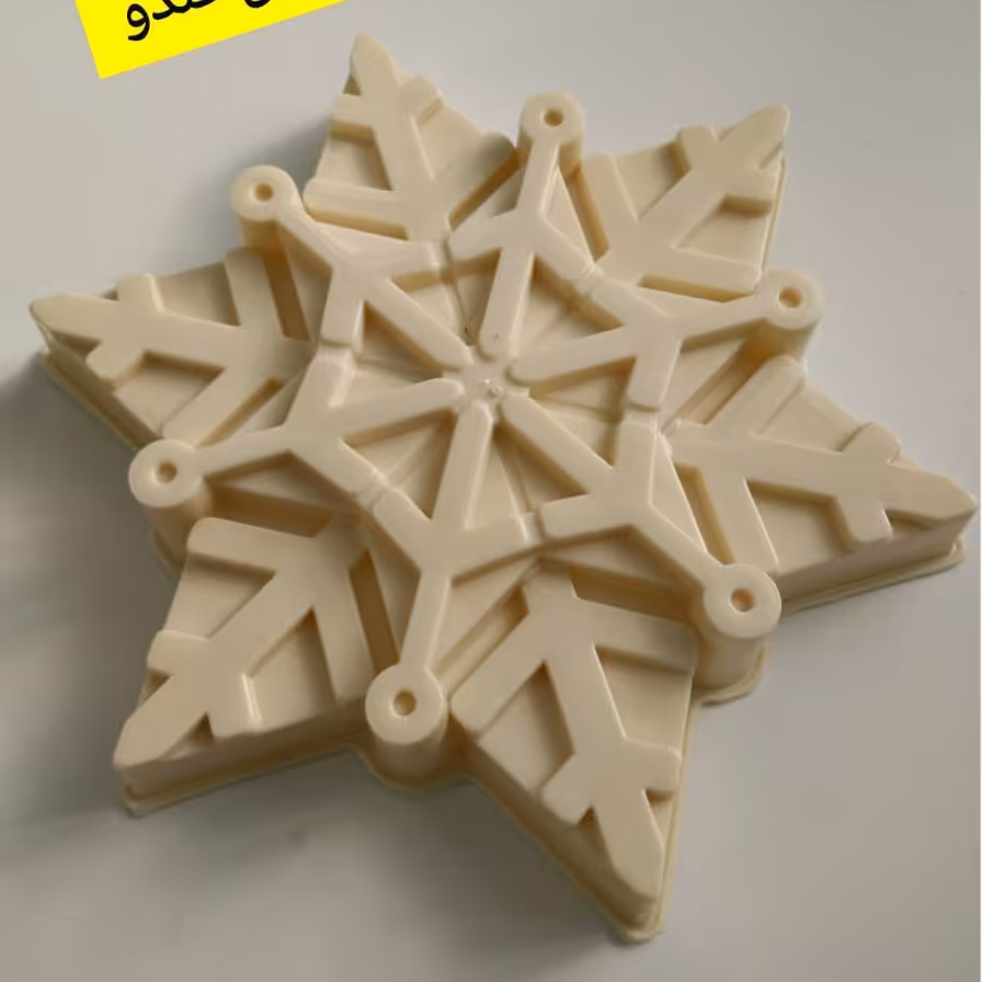 قالب ژله برف ( دونه برفی ) پلاستیکی