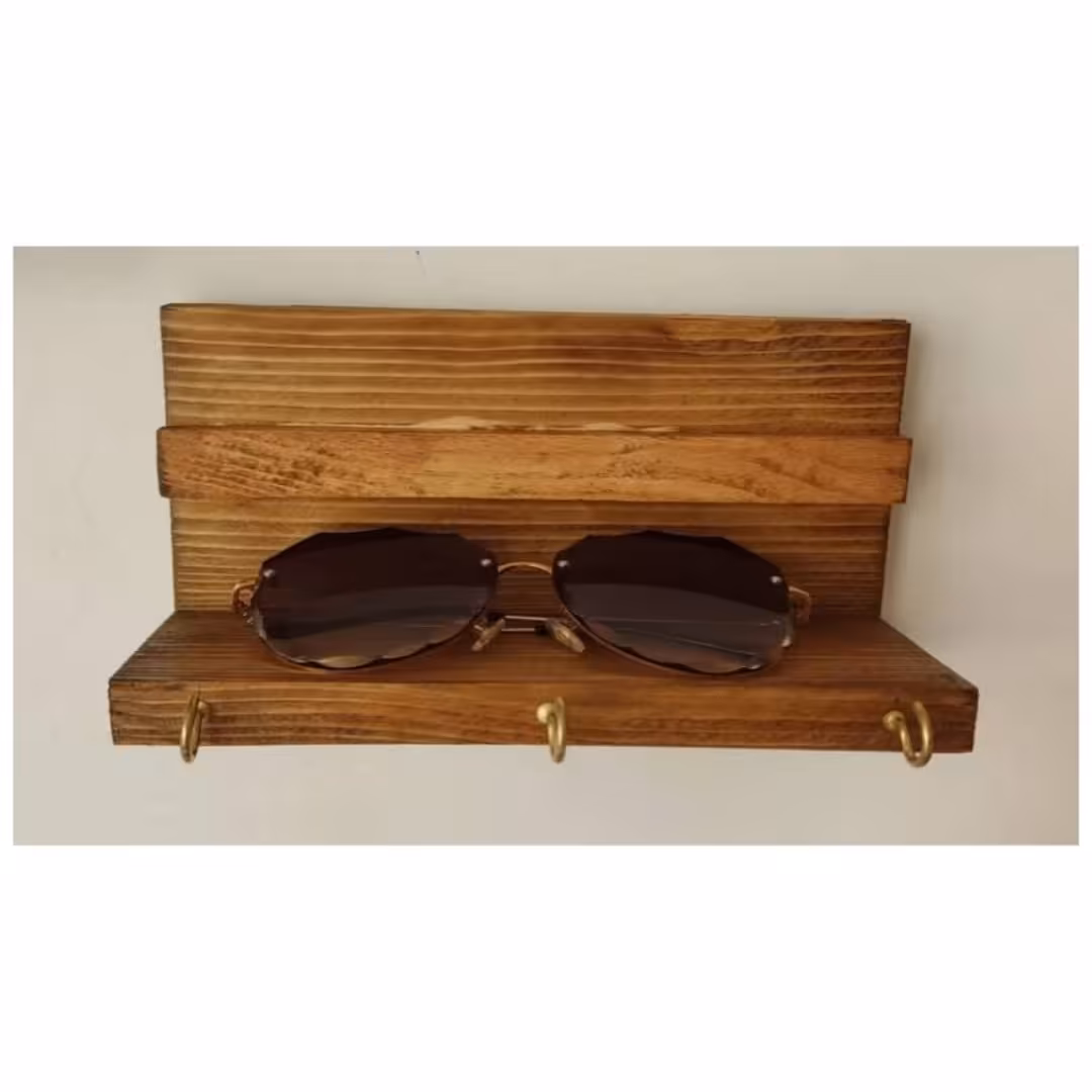 جاکلیدی چوبی مدل ال جاکلیدی چوبی 