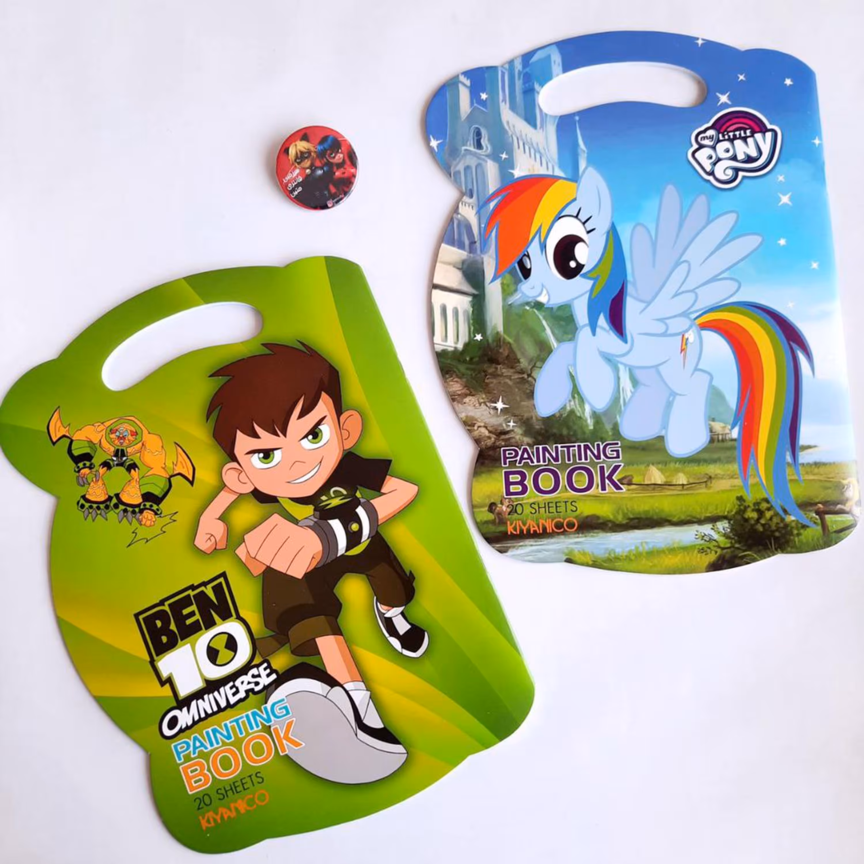 دفتر نقاشی 20برگ دسته دار رحلی