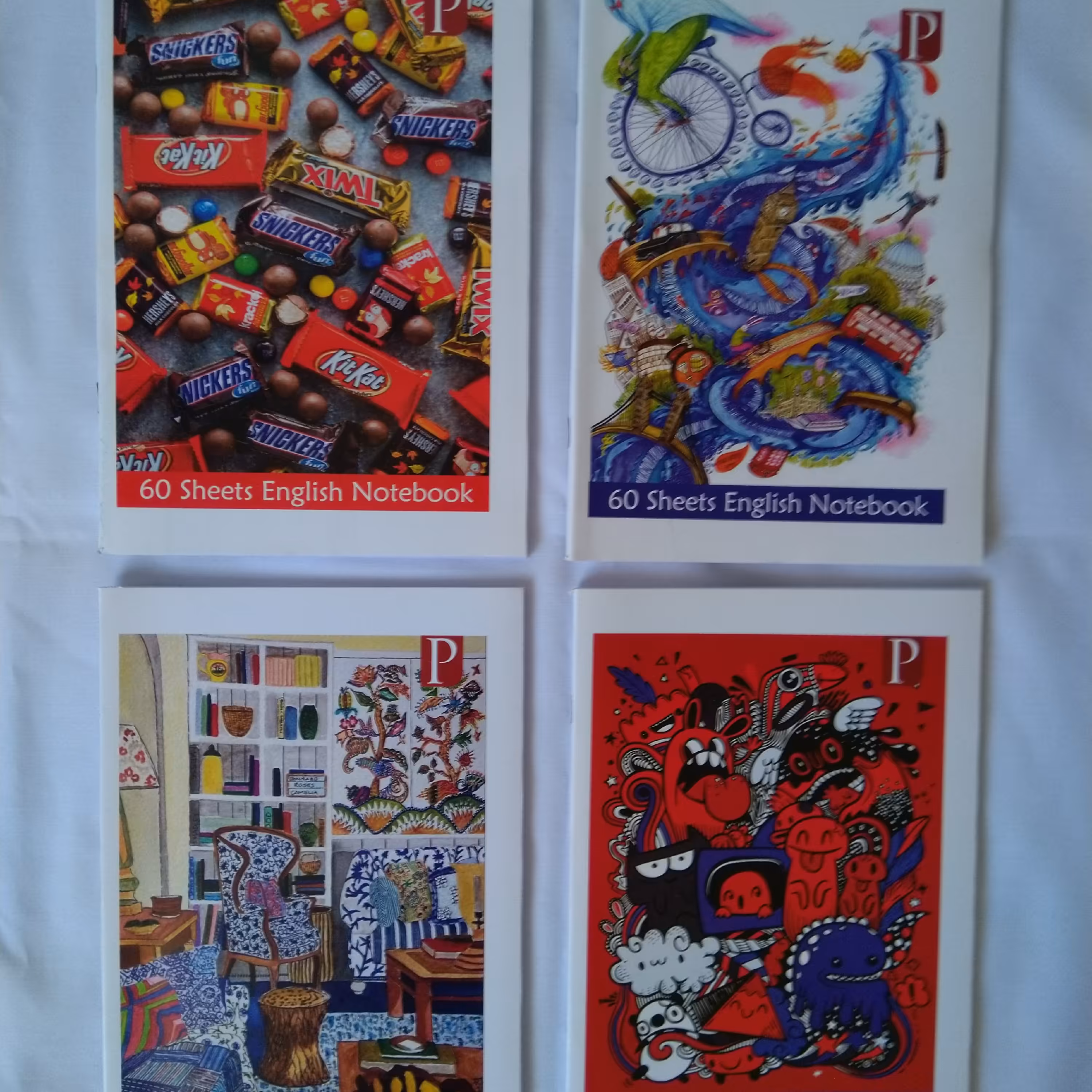 دفتر دو خط منگنه ای 