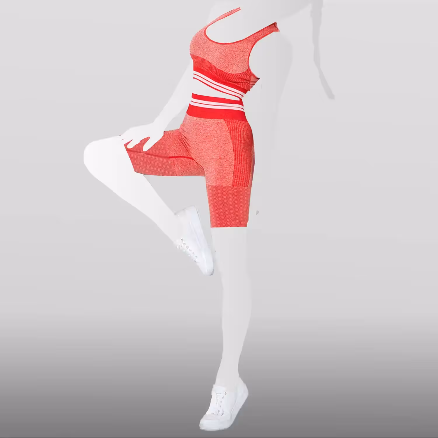 ست نیم تنه و بایکر پشت چین دار سیملس S-NB102