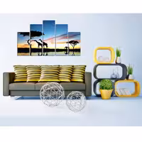 تابلو شاسی دکوراتیو آریکان کد TA5802 سایز 158x90