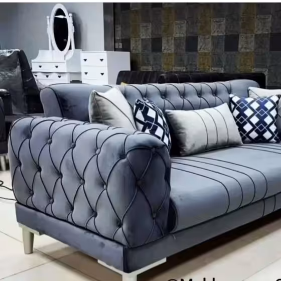 مبل چستر 7نفره در رنگبندی مورد نظر  مشتری (پس کرایه)