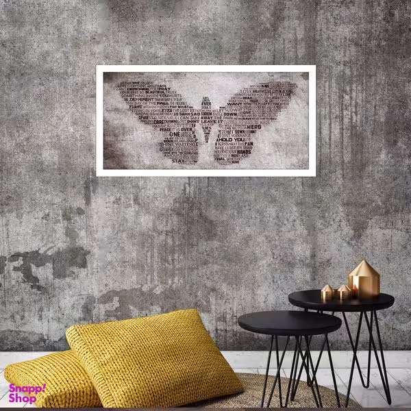 تابلو بکلیت طرح پرواز پروانه مدل W-S2639