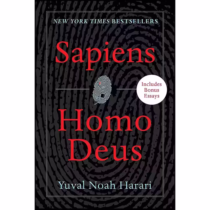کتاب زبان اصلی SapiensHomo Deus Box Set wBonus Material اثر Yuval Noah Harari
