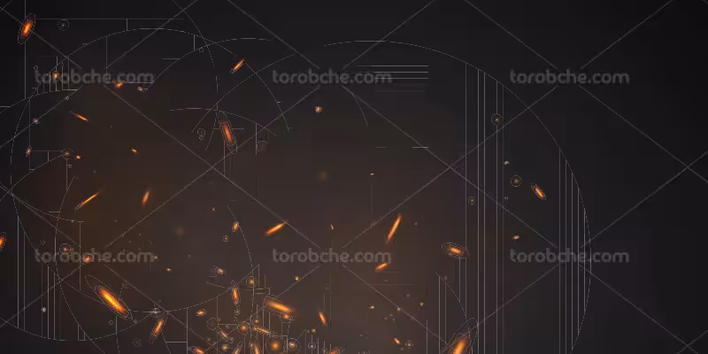 وکتور بک گراند انتزاعی مشکی قهوه ای | گرافیک با طعم تربچه