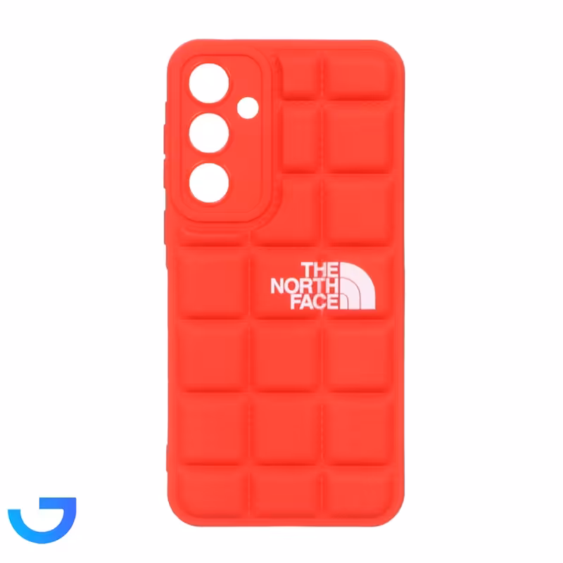 جزئیات ، قیمت و خرید قاب Kit Kat پافری North Face مدل Samsung Galaxy A35 | فروشگاه آریا