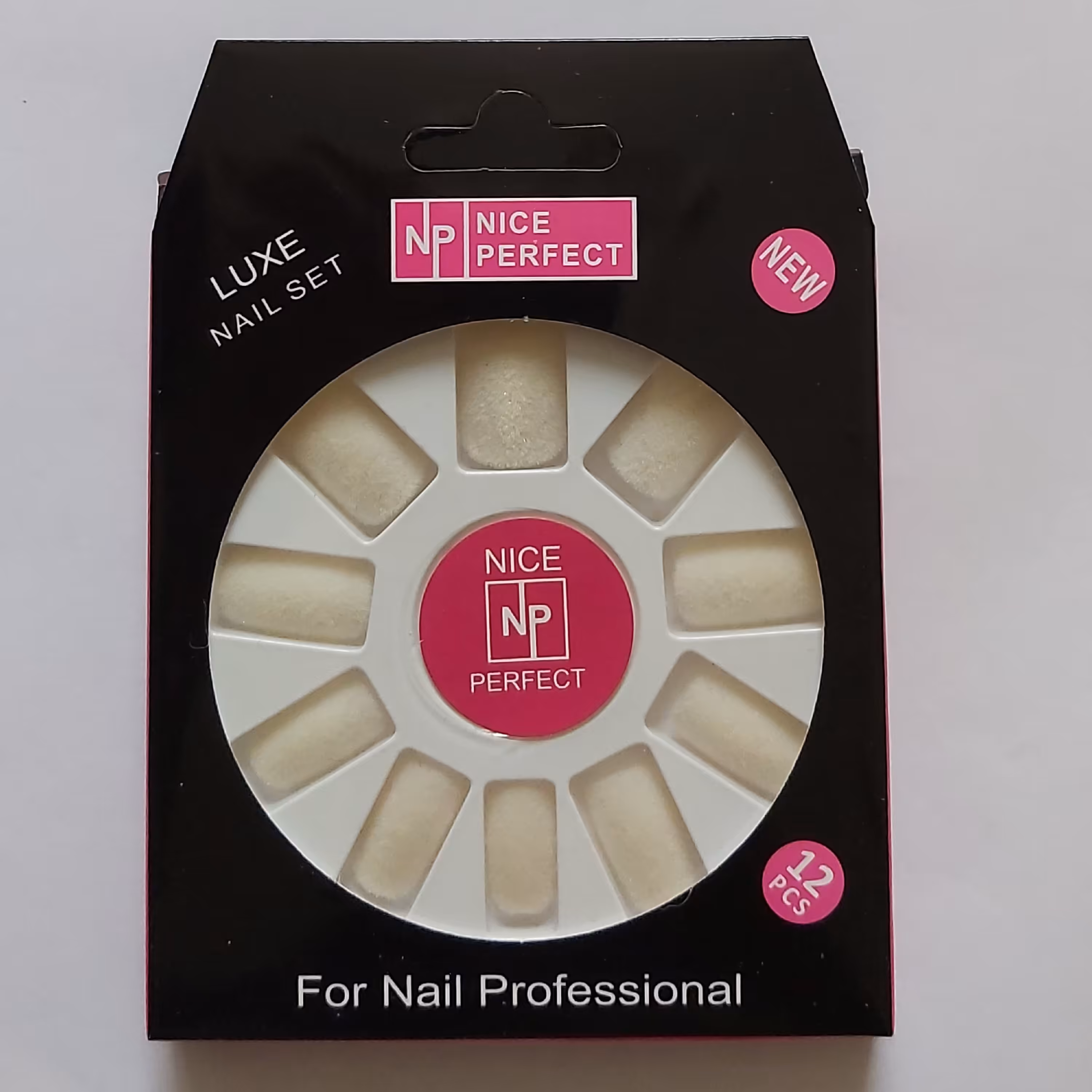 ناخن مصنوعی مخملی سر تخت کد 101