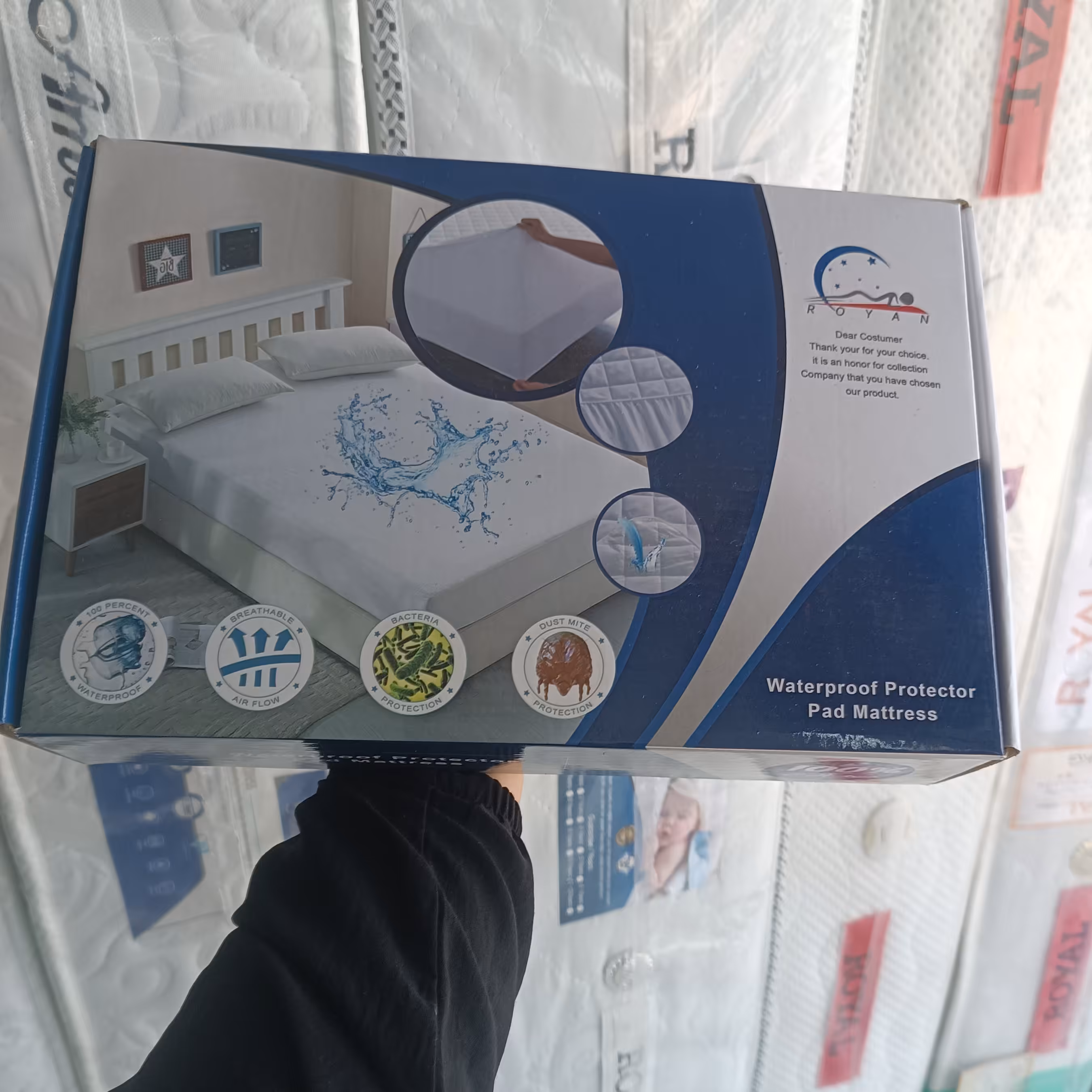 محافظ تشک لمینت  90در200