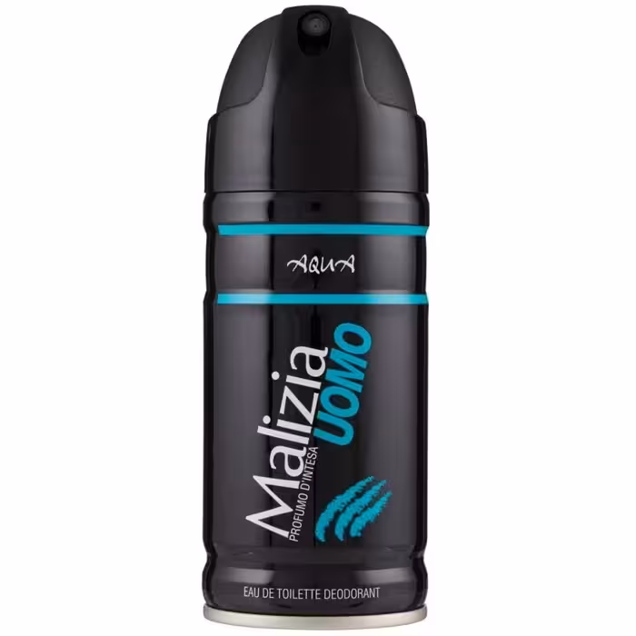 اسپری بدن مردانه مالیزیا مدل Aqua حجم 150 میلی لیتر