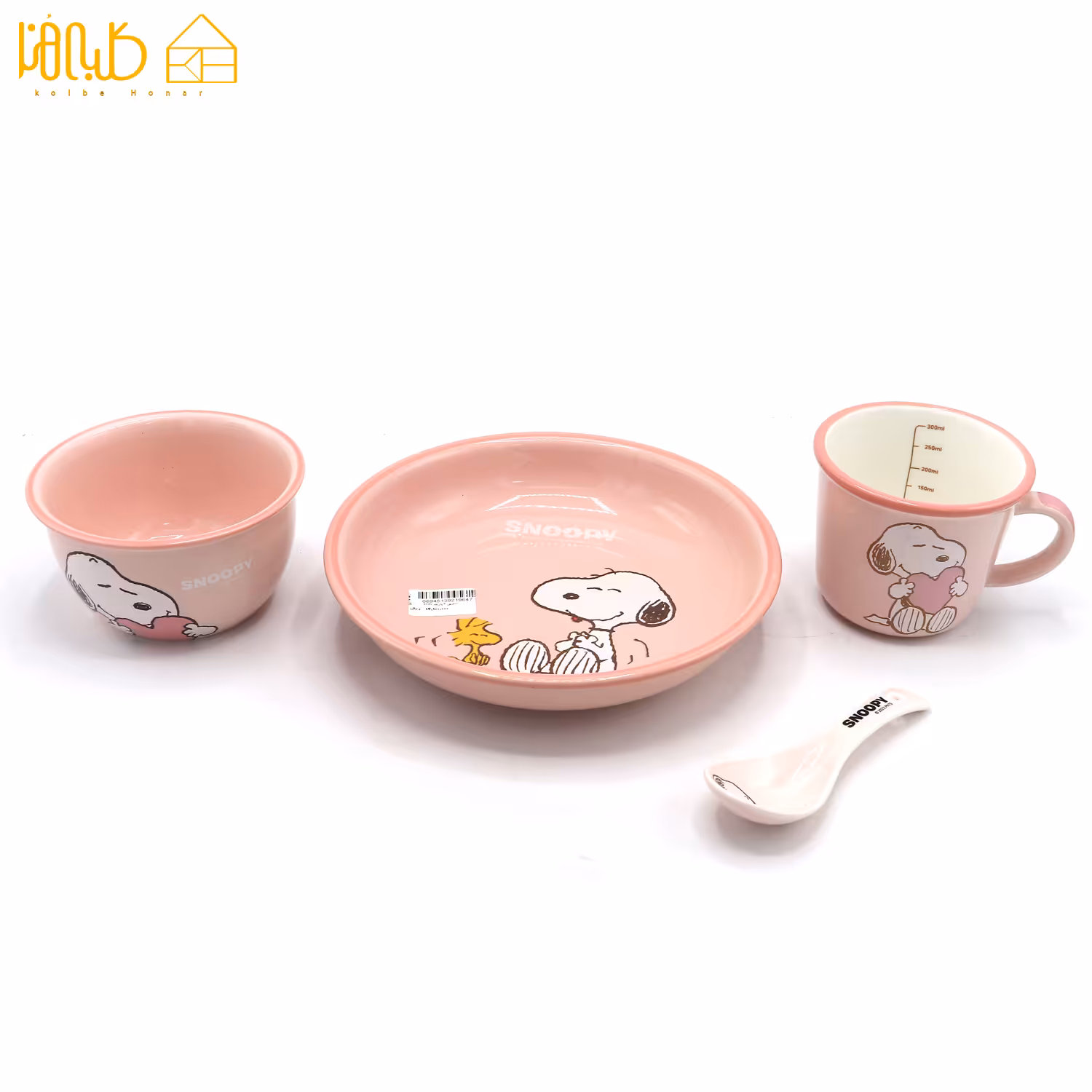 ست غذاخوری اسنوپی 4 پارچه 4467