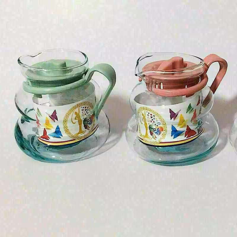 قوری کوچک زعفرانی