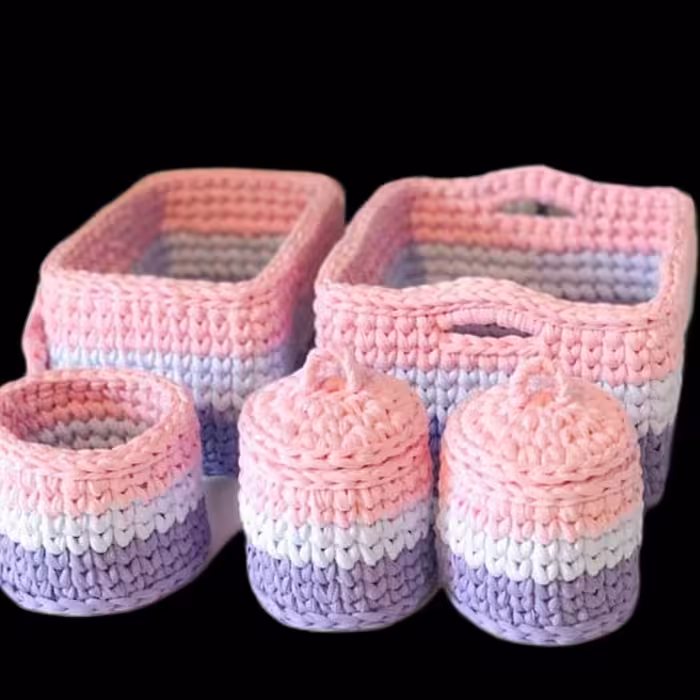 سبد نظم دهنده حوله و دستمال و لوازم بهداشتی