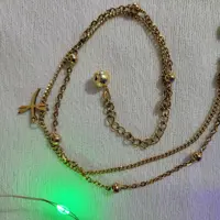 پابندزنانه  استیل رنگ ثابت سنجاقک (122)