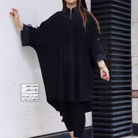 مانتو کرپ و لمه امینه