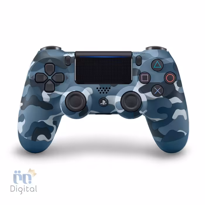 دسته بازی سونی مدل DualShock 4 رنگ BLUE CAMOUFLAGE