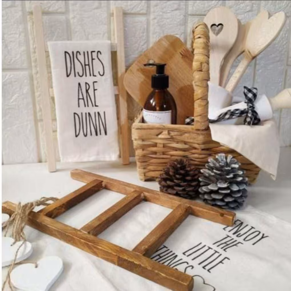 نردبان چوبی یک عدد بدون دستمال