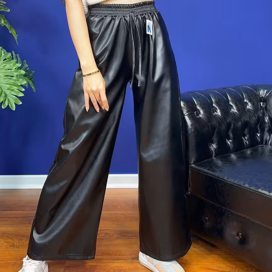 شلوار بگ چرم 65 دارای سایز بندی 