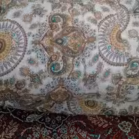 لحاف کرسی اندازه 4×4درطرح ورنگهایه مختلف به سفارش مشتری پارچه معمولی عرض دومتر18متروزن 19کیلوباربدون وزن پارچه 