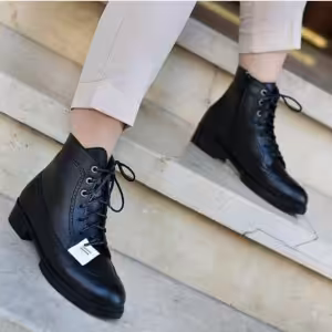 نیمبوت زنانه هشترک بغل زیپ