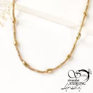 گردنبند زنانه گوی دار برند ژوپینگ کد: 2973
