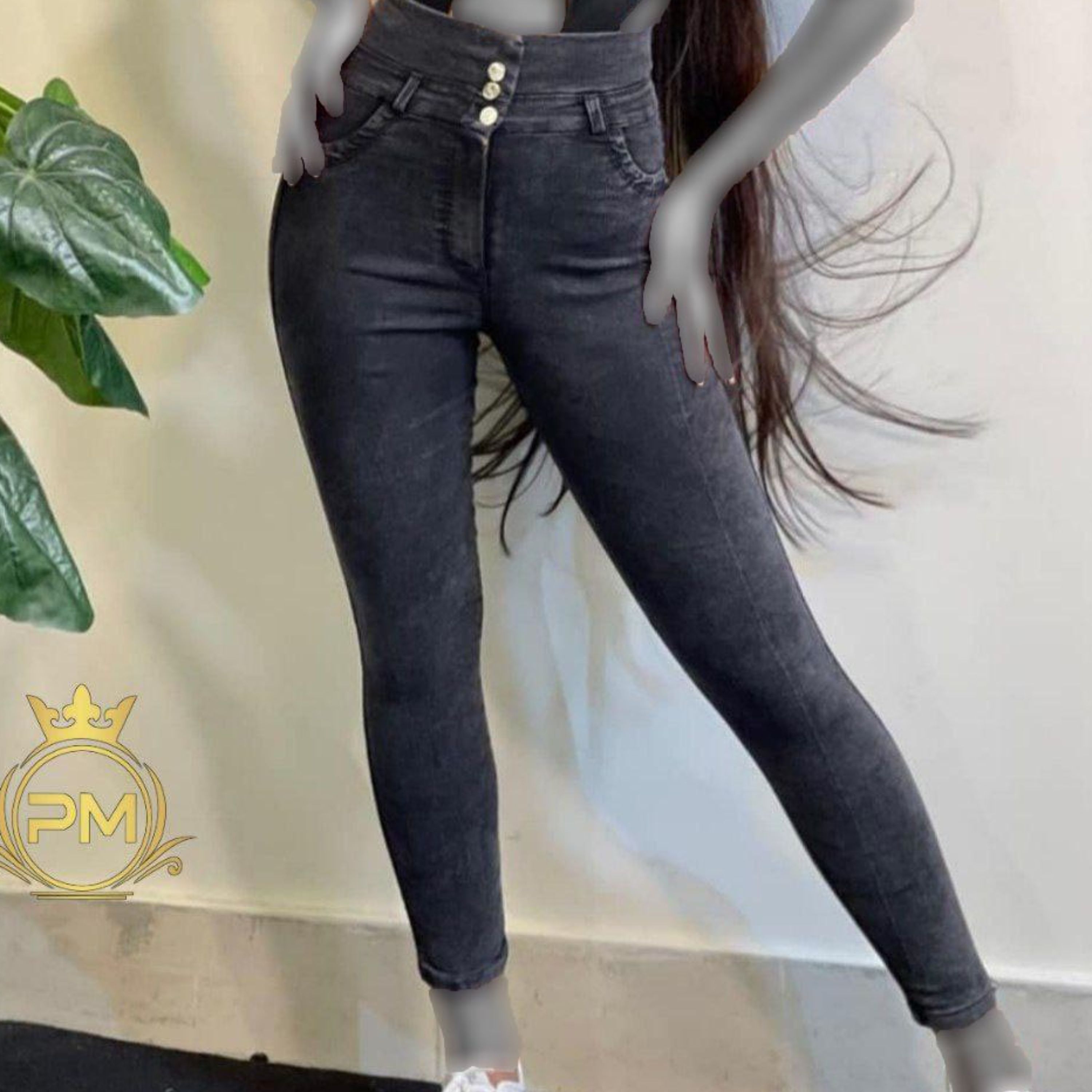 شلوار لی گن دار