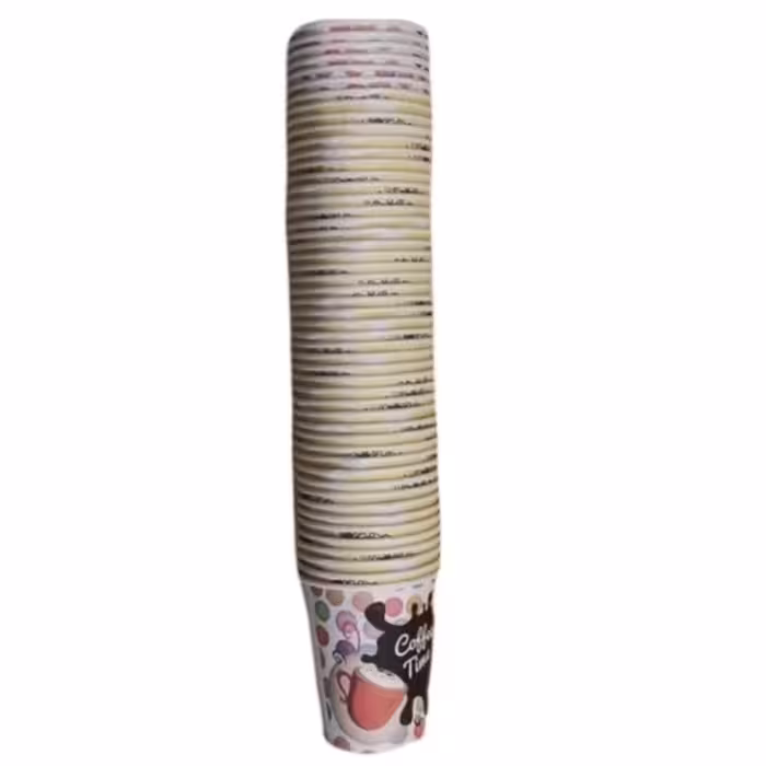 لیوان کاغذی 50عددی ضخیم بدون نشتی درجه یک سایز کوچک مناسیب قهوه