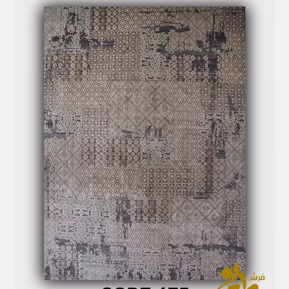 فرش 4 متری وینتیج پتینه یک و نیم در دو بیست و پنج تراکم 1500 کد 50175. ارسال رایگان