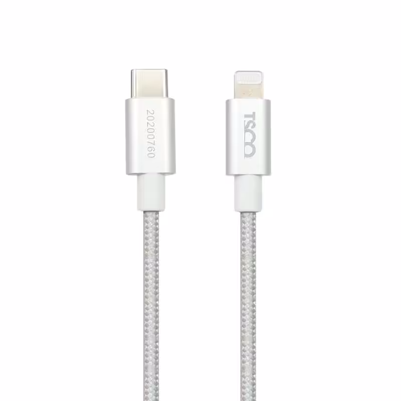 کابل شارژ Lightning تسکو TC PD200 طول 1.5 متر