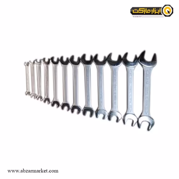 ست آچار دو سر تخت واستر 12 عددی