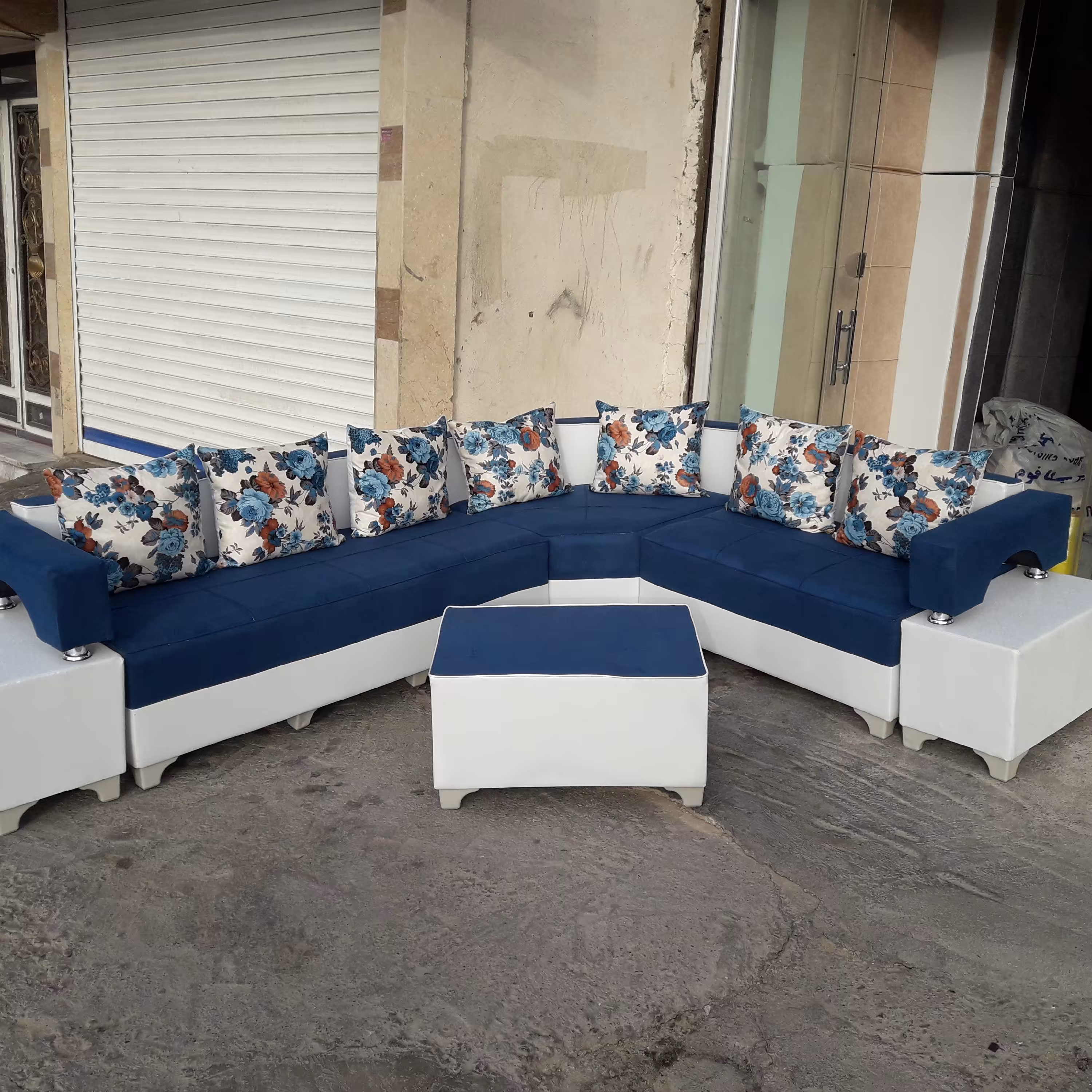 مبل ال دسته دار